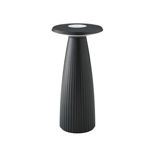 SIGOR Blumenvase Akku-Tischleuchte LED Nuflair 24cm Flex-Mood IP54 USB-C dimmbar nachtschwarz 