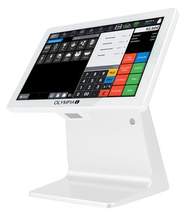 Olympia TS10 Allrounder Touch Scan Handel Gastro weiß 