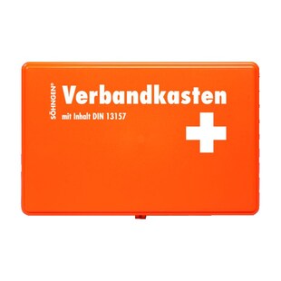 Söhngen Verbandskasten Kiel KU mit Füllung, orange, Größe 260x160x80 mm 