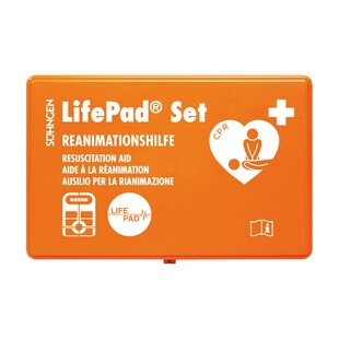 Söhngen LifePad-Box inkl. Reanimationshilfe Hilfsprodukt für Erstehelfer 