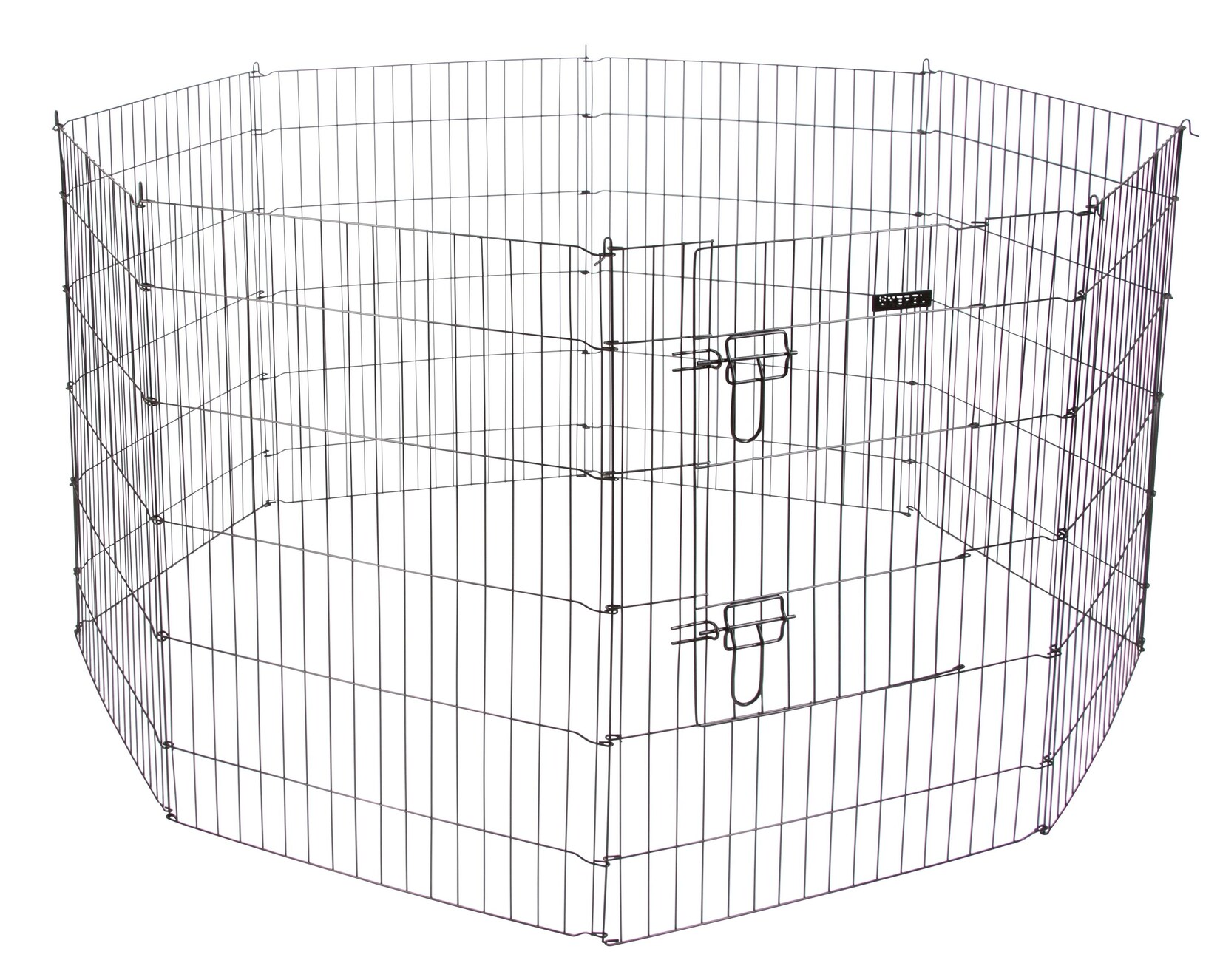 Kleintiergehege ø 143 cm, 8 Zaunelemente je 57 x 78 cm,pulverbeschichtet