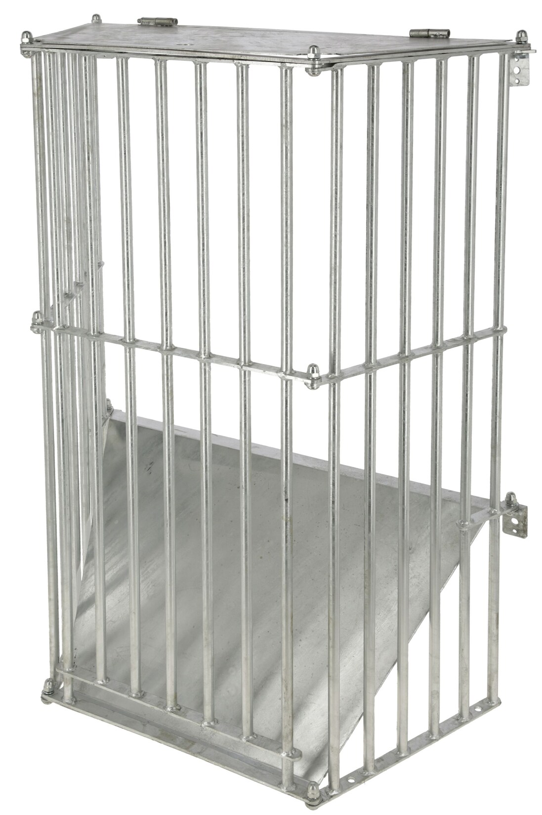 Futterraufe SlowFeed Plus Heuraufe aus Metall zur Wandmontage Futterraufe