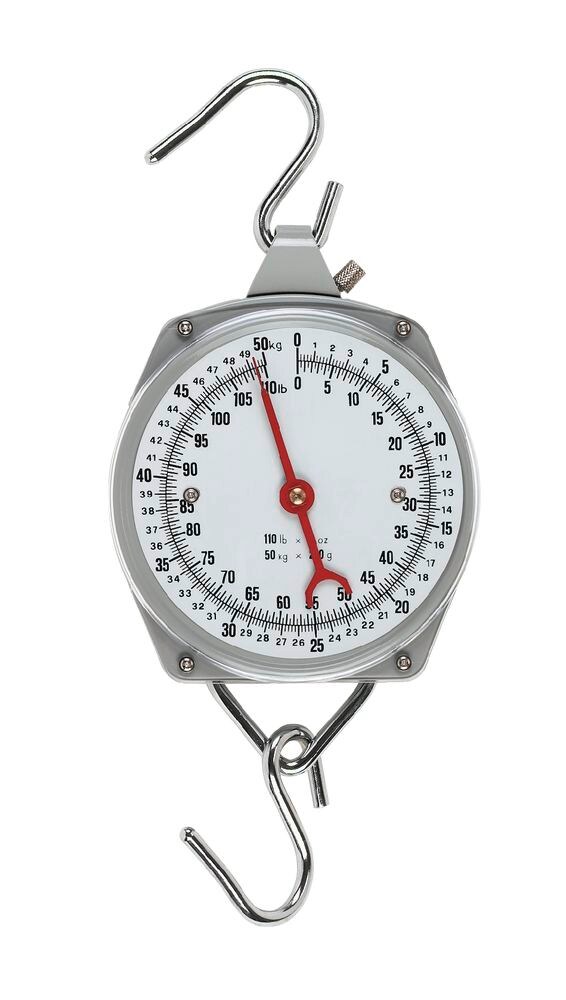 Zeigerschnellwaage inkl. Haken Hängewaage 200 g Unterteilung