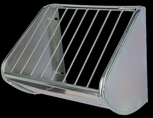 Kerbl Futtersparraufe (hochwertige, stabile Raufe zur Wandmontage) 32706 