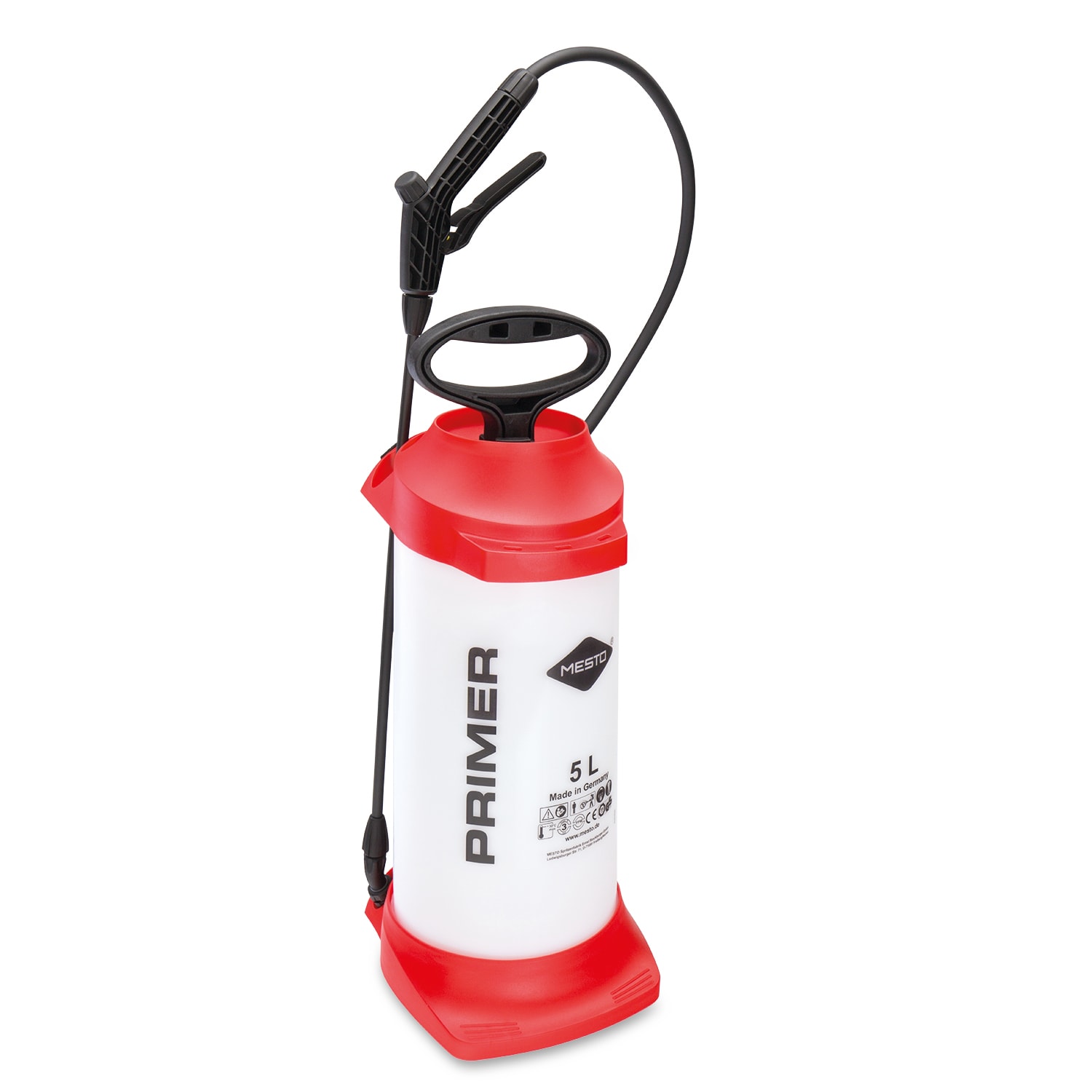 Mesto PRIMER Druckspr&uuml;hger&auml;t 5 Liter, FPM, +erognomischen Griff, 130 cm Schlauch 