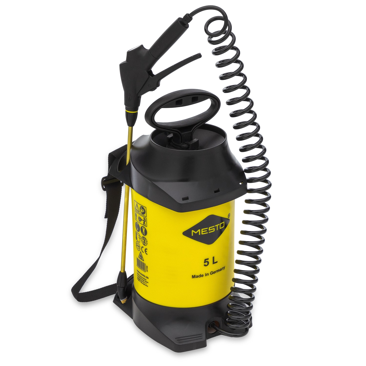 Mesto Druckspr&uuml;hger&auml;t 5 L, Kunststoffbeh&auml;lter 3 bar, Messingd&uuml;se, Druckspr&uuml;her 