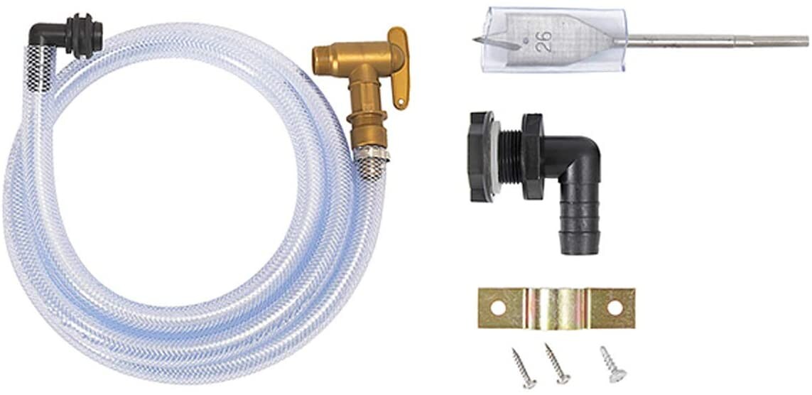 Universal-Schlauch-Set 3/4'', für vollständige entleerung des Tanks, robust