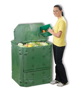 Juwel Kompostbehälter Komposter mit Deckel BIO 400,  74x74x84 cm, f. Bio-Abfälle 