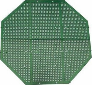 Juwel Bodengitter Mäusegitter Schutzgitter Rattengitter für Komposter, 82 x 82cm 