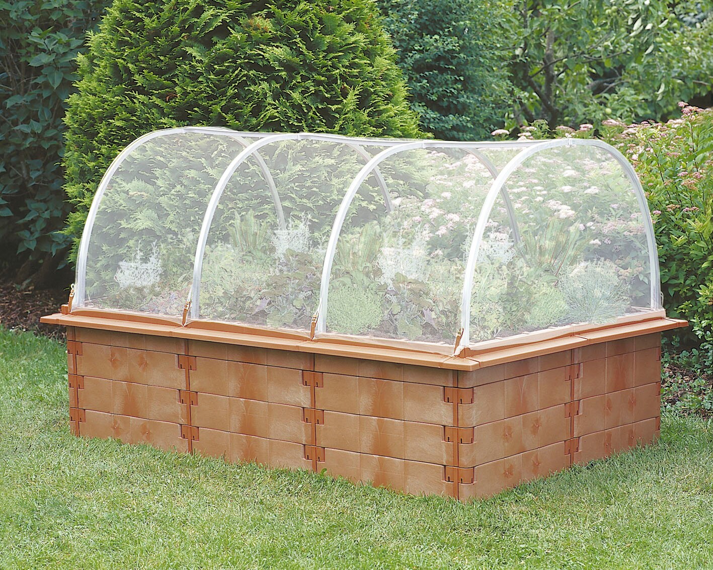 Juwel Aufbausatz f&uuml;r Hochbeet Gr&ouml;&szlig;e 2 Profiline 20, inkl. Stabilisierungs-Set 