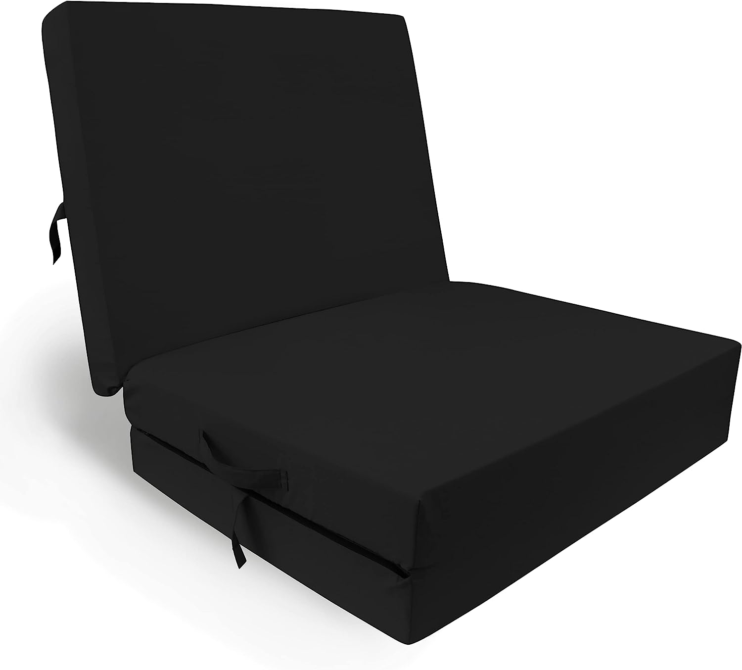 HERLAG Klappmatratze Senior (Klapp-Matratze, Farbe schwarz, Ma&szlig;e 195x85x10 cm) 