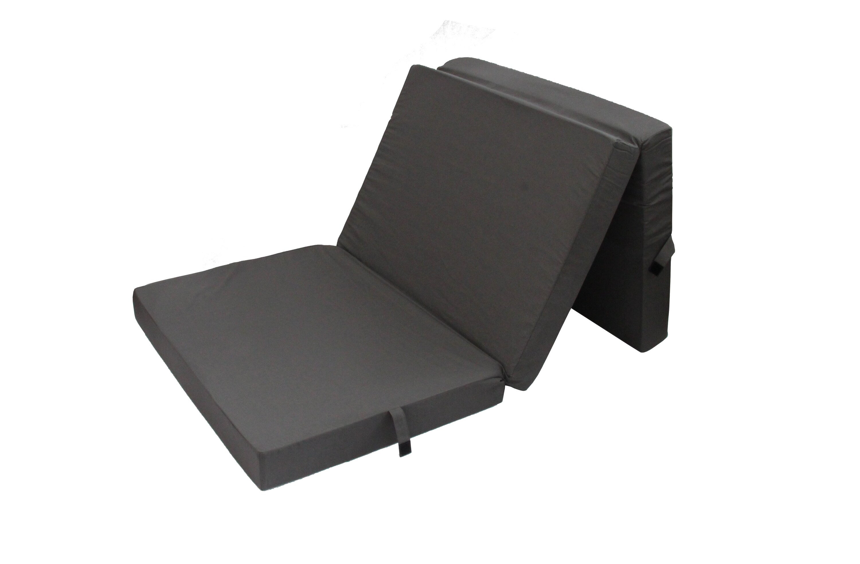 Herlag Klappmatratze Senior dunkelgrau, 195x85 cm, Faltmatratze, Campingmatratze 