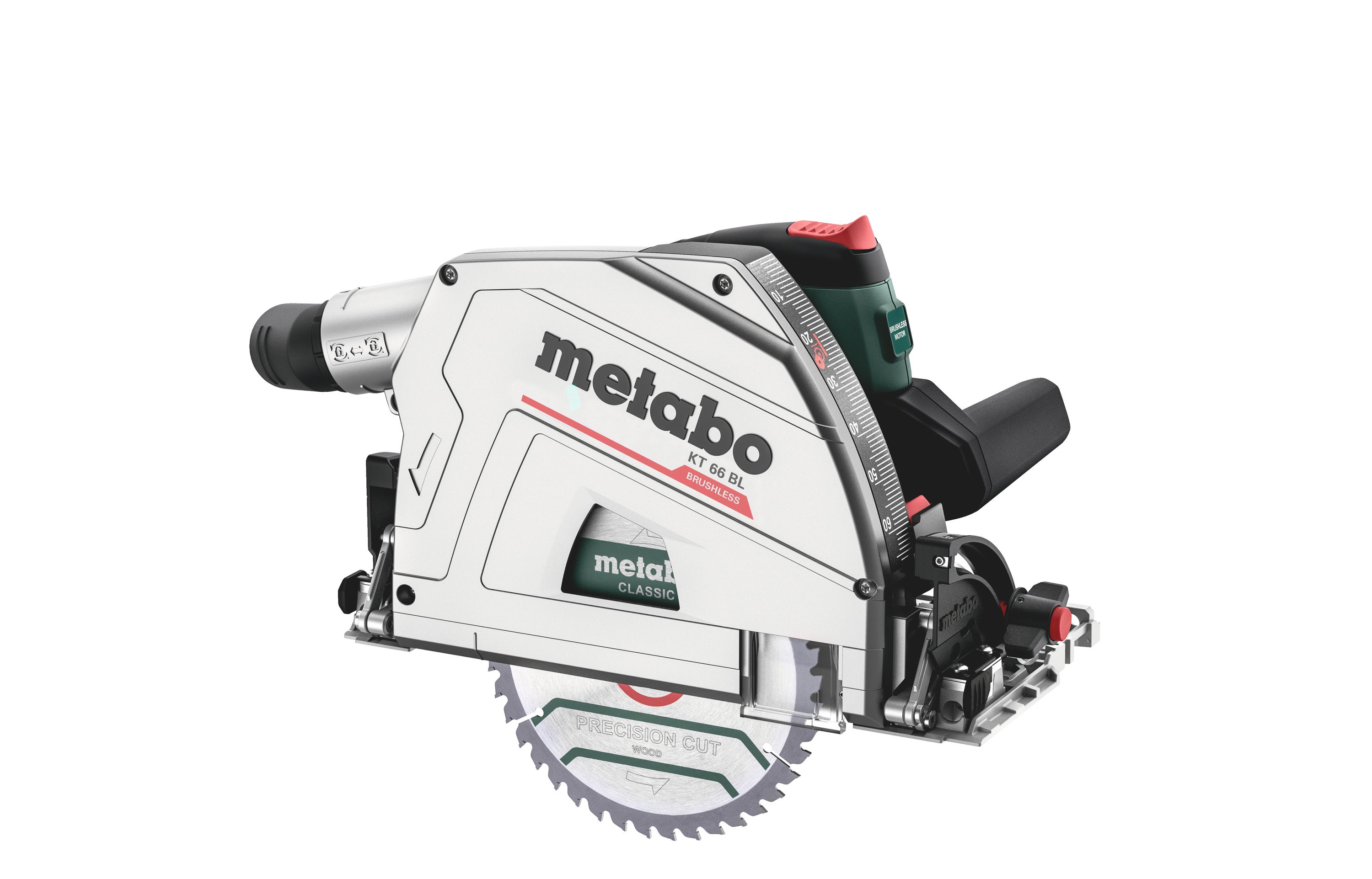 Metabo Handkreiss&auml;ge KT 66 BL 1200 W, max. Schnitttiefe 66 mm 601166000 