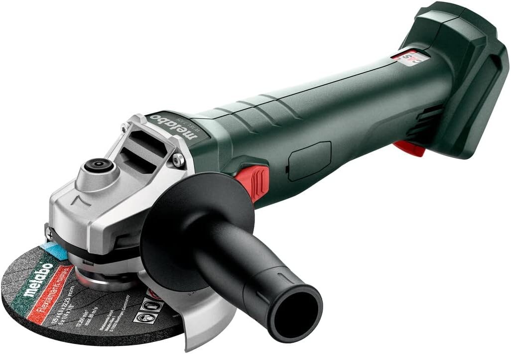 Metabo Akku-Winkelschleifer W 18 7-125 (ohne Akku, 18 V, Scheiben-ø 125 mm)