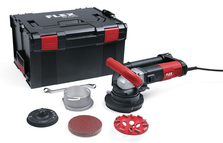 Flex Sanierungsschleifer Universalwerkzeug Schleifer RE 6-5 115,Kit E-Jet 505048 