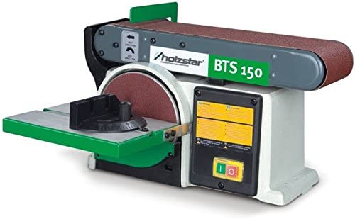 Holzstar Band- und Tellerschleifmaschine BTS 150, Fl&auml;chen und Konturschleifen 