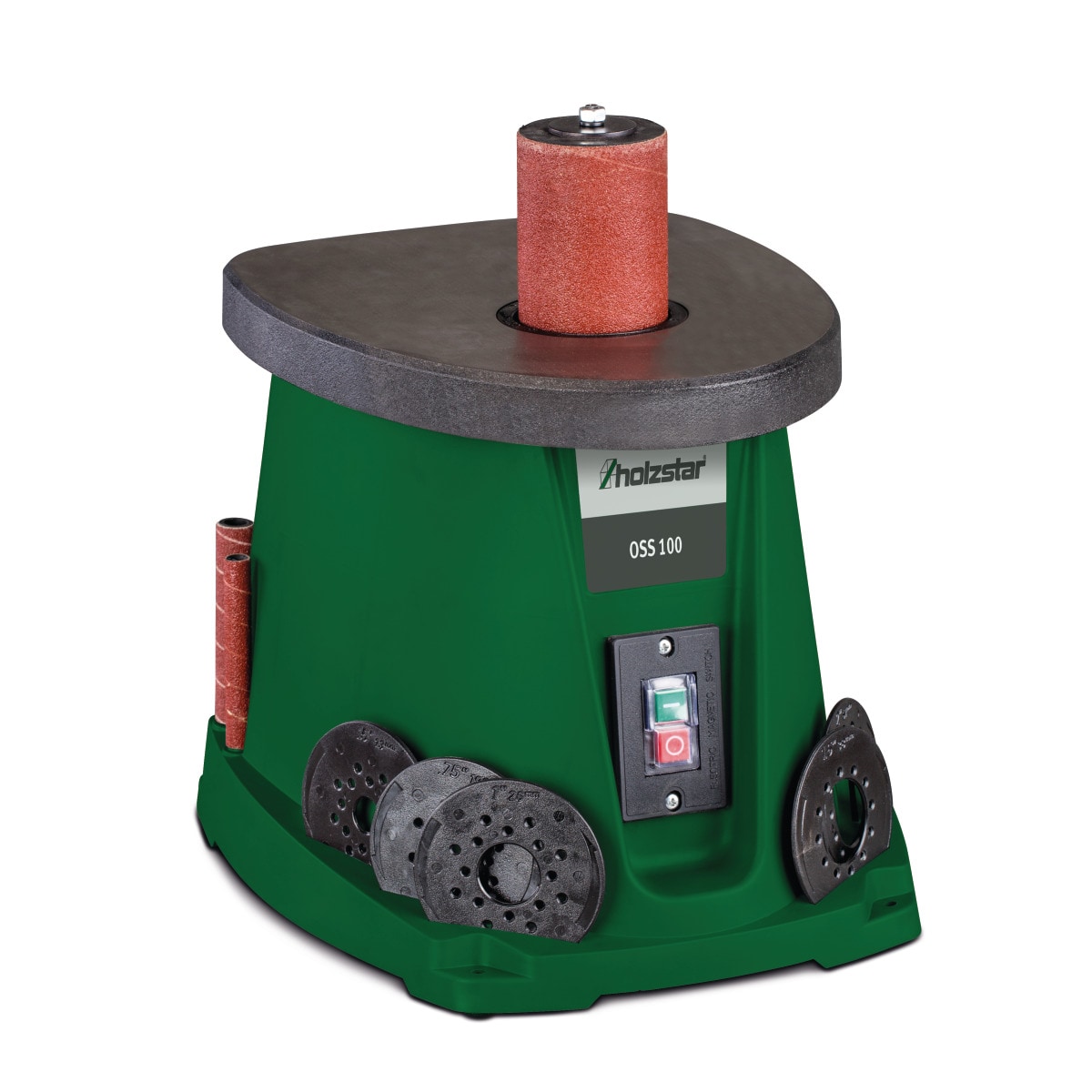 Holzstar OSS 100 Oszillierende Spindelschleifmaschine f&uuml;r Holzarbeiten 