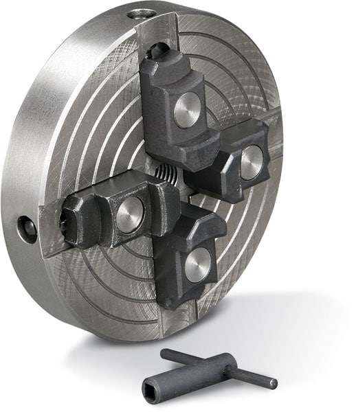 Holzstar Vier-Backenfutter f&uuml;r Drechselbank, mit Schraubeinsatz M33 Gewinde 