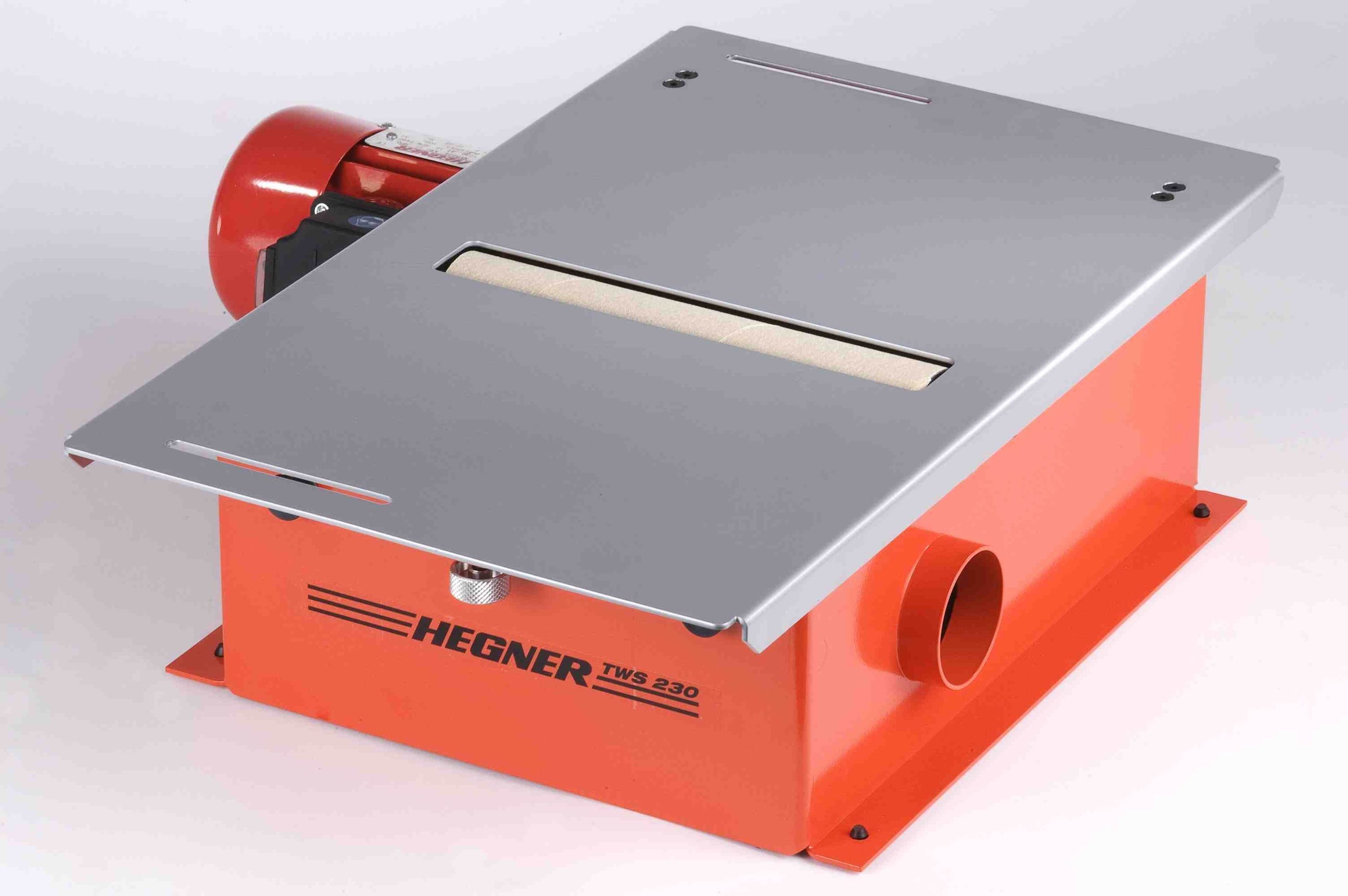 Hegner Tischwalzen Schleifmaschine Holz TWS 230, 50 mm, Schleifbreite 230 mm 