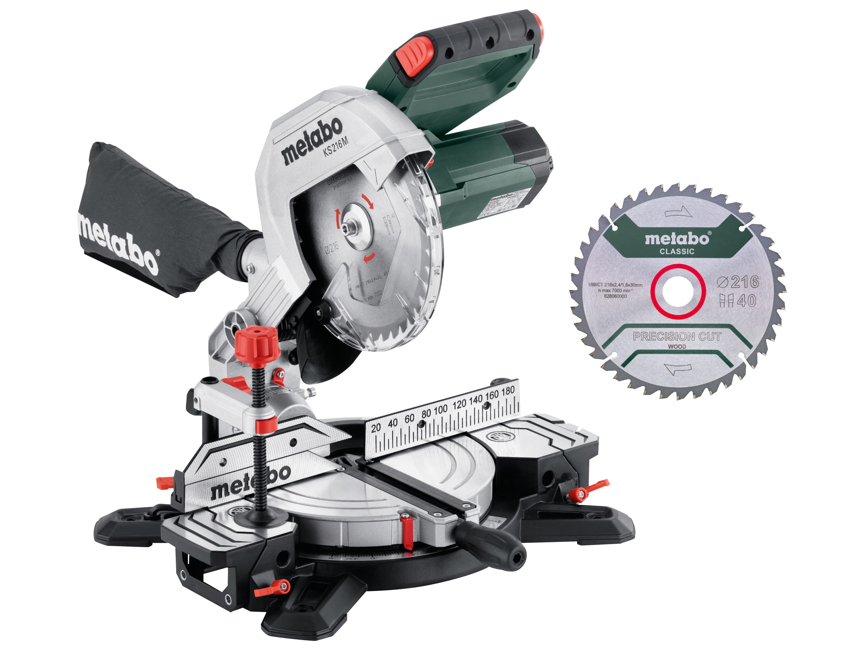Metabo KS 216 M Set Kapps&auml;ge (Karton mit 2. HartmetallS&auml;geblatt) 610216900 
