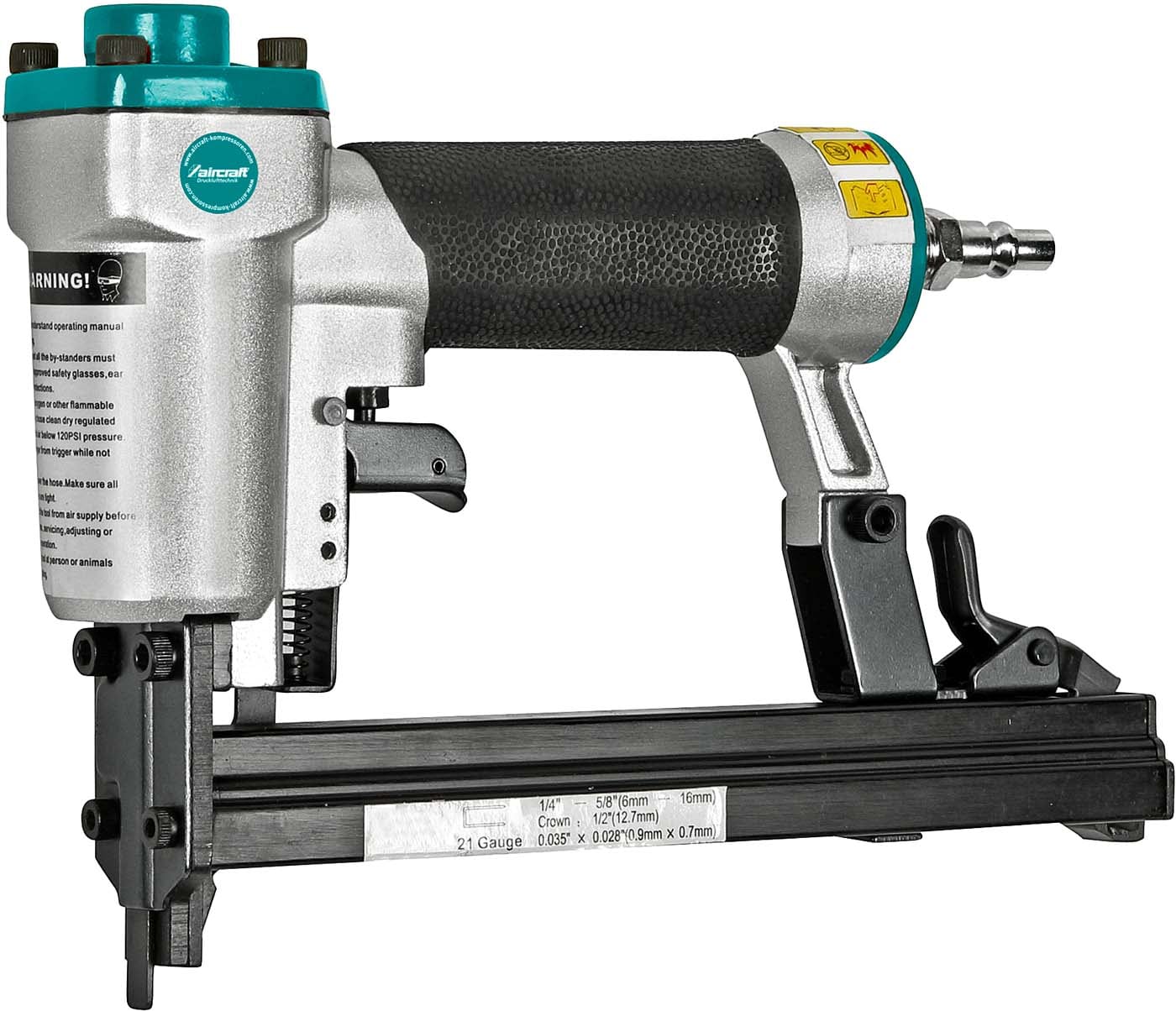 Aircraft Klammerger&auml;t KG 16 PRO f&uuml;r Stoffe, Folien, Bretter Klammerpistole 