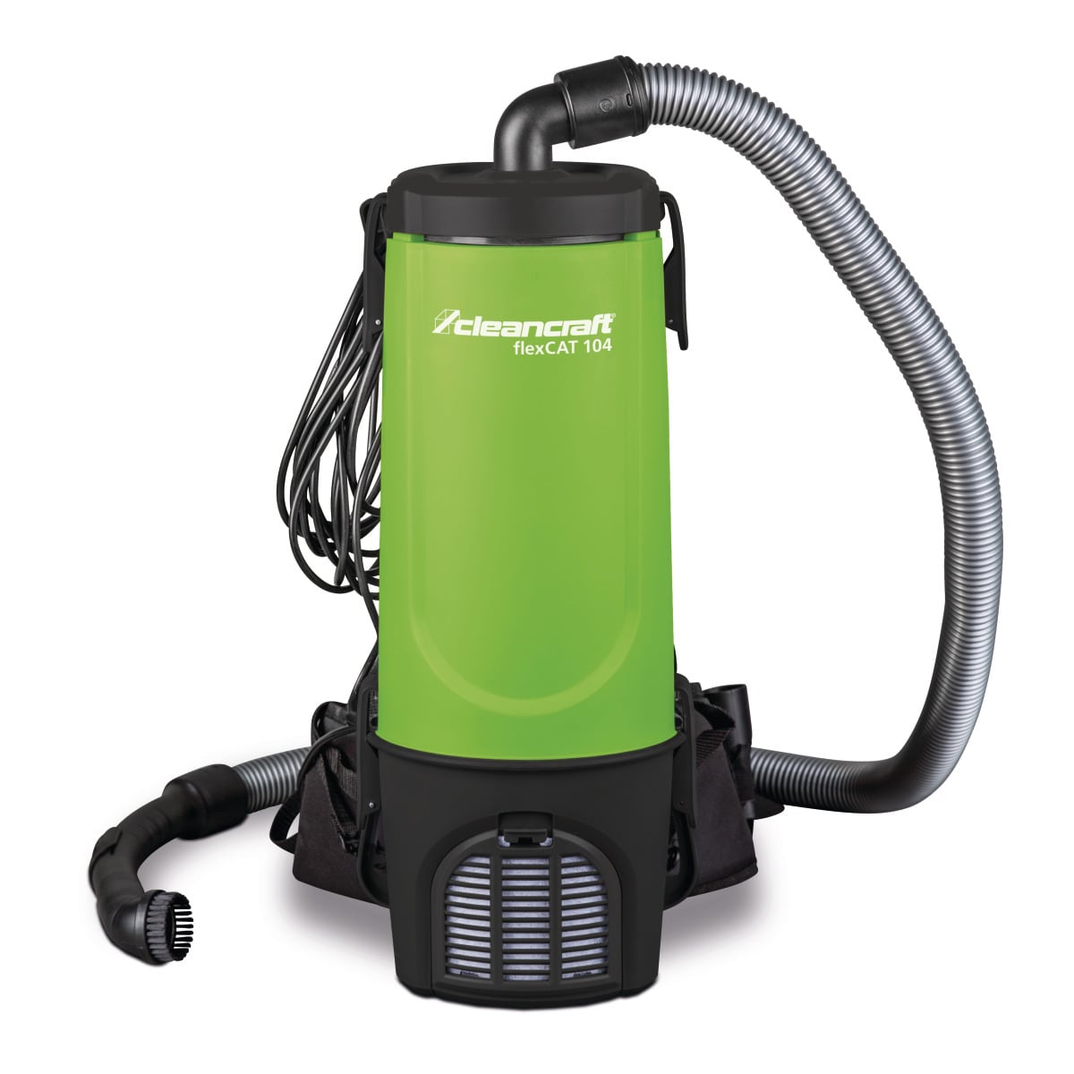 Cleancraft Staubsauger Industriesauger flexCAT 104, Beh&auml;lter 4 l, Rucksacksauger 