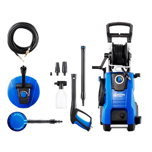 Nilfisk Hochdruckreiniger E 145.4-9 PAD X-TRA EU (145 bar, Aluminium) 128471191 