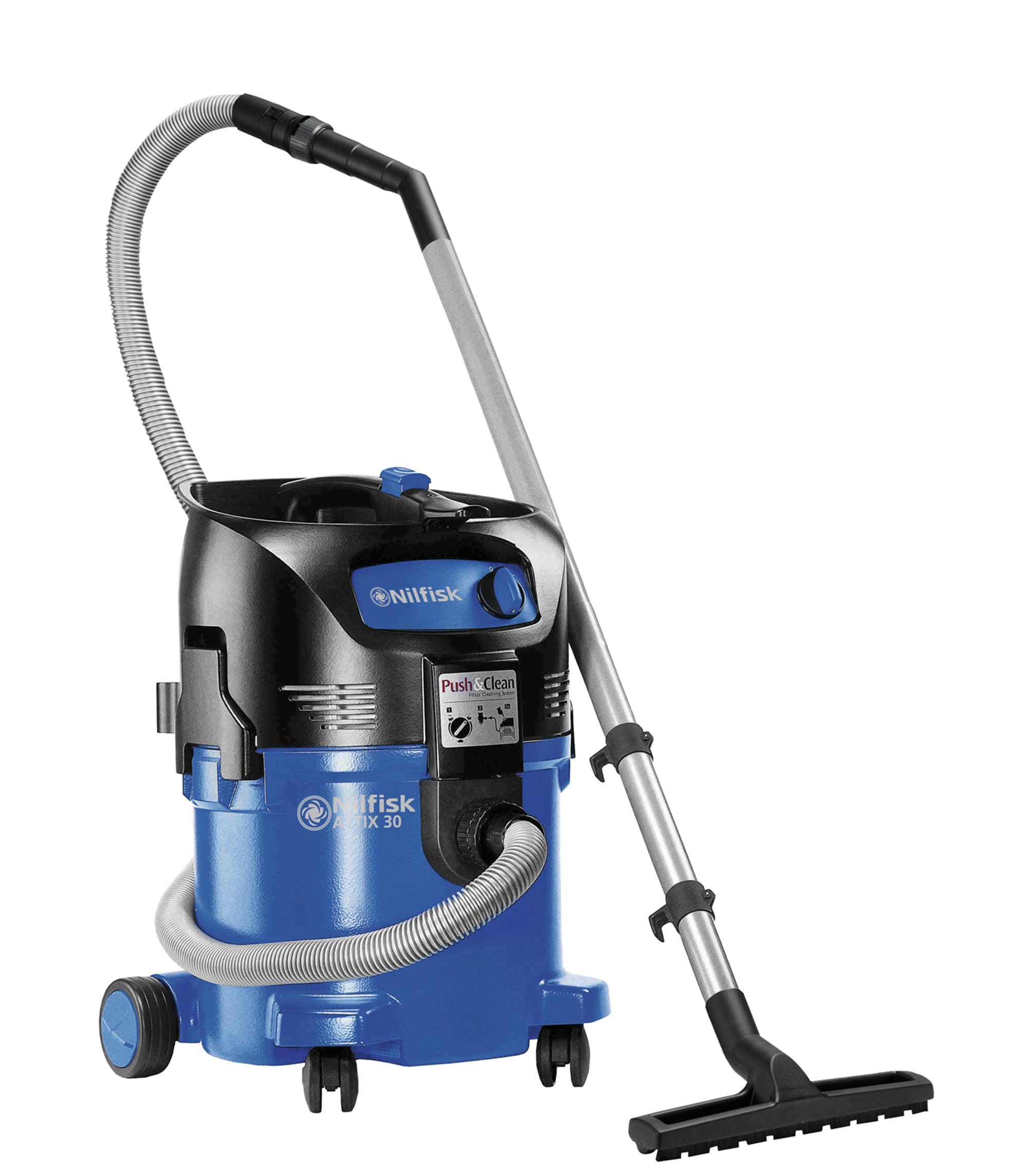 Nilfisk Nass-/Trockensauger ATTIX 30-01 PC Industriesauger mit Push&Clean 