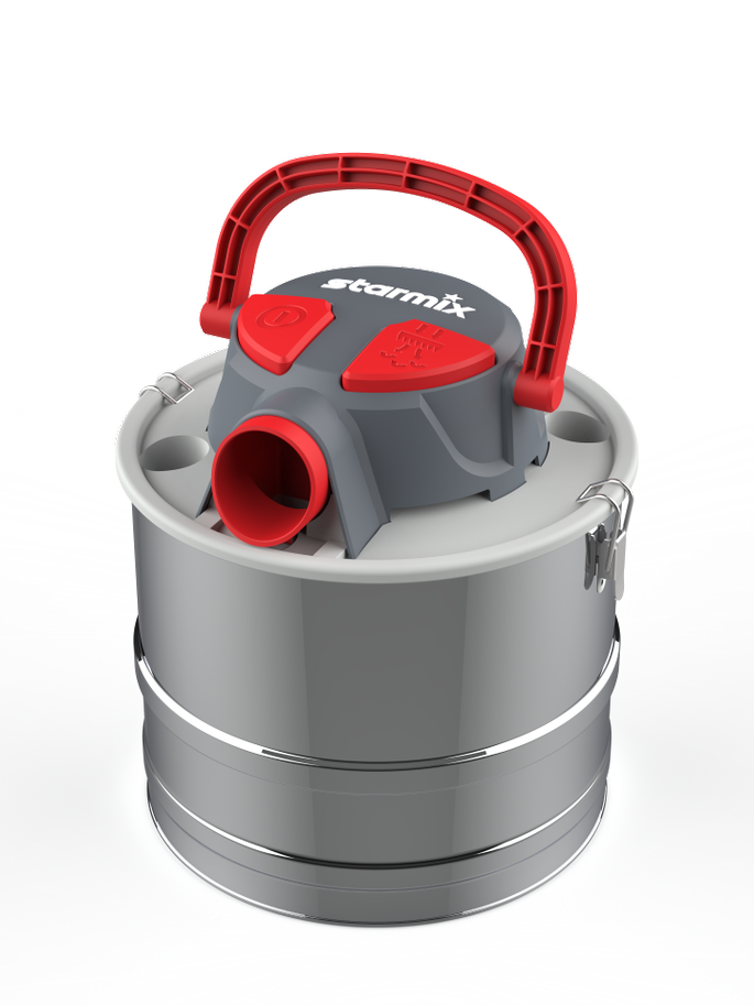 Starmix AV P-615 Aschesauger mit Vorfilter, 600W & 15 L Auffangbeh&auml;lter 