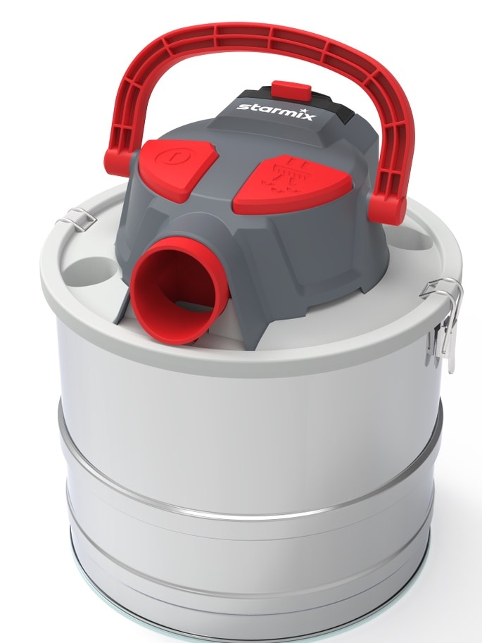 Starmix AV P-15 18V Akku-Aschesauger kompatibel mit CAS (Nicht im Lieferumfang) 