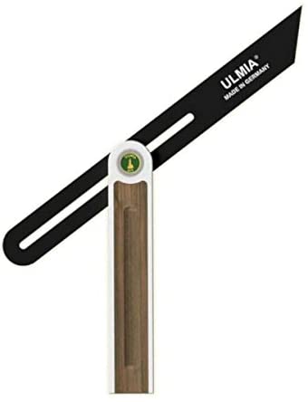 Ulmia 504-330 Pr&auml;zisions-Schmiege Alu-Line Stahlschiene Unterlagscheibe 330 mm 