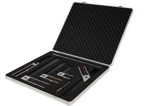 Ulmia Präzisions-Winkel-Set Black Edition inkl. Koffer, Präzisionswinkel 