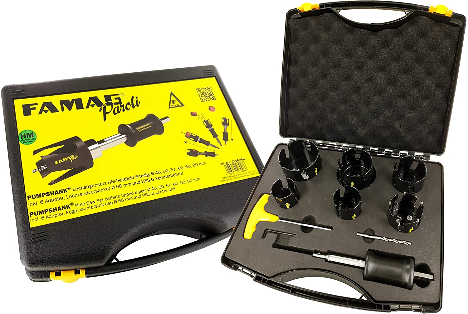 Famag Lochs&auml;gensatz-Universal-HM PAROLI + Pumpshank 