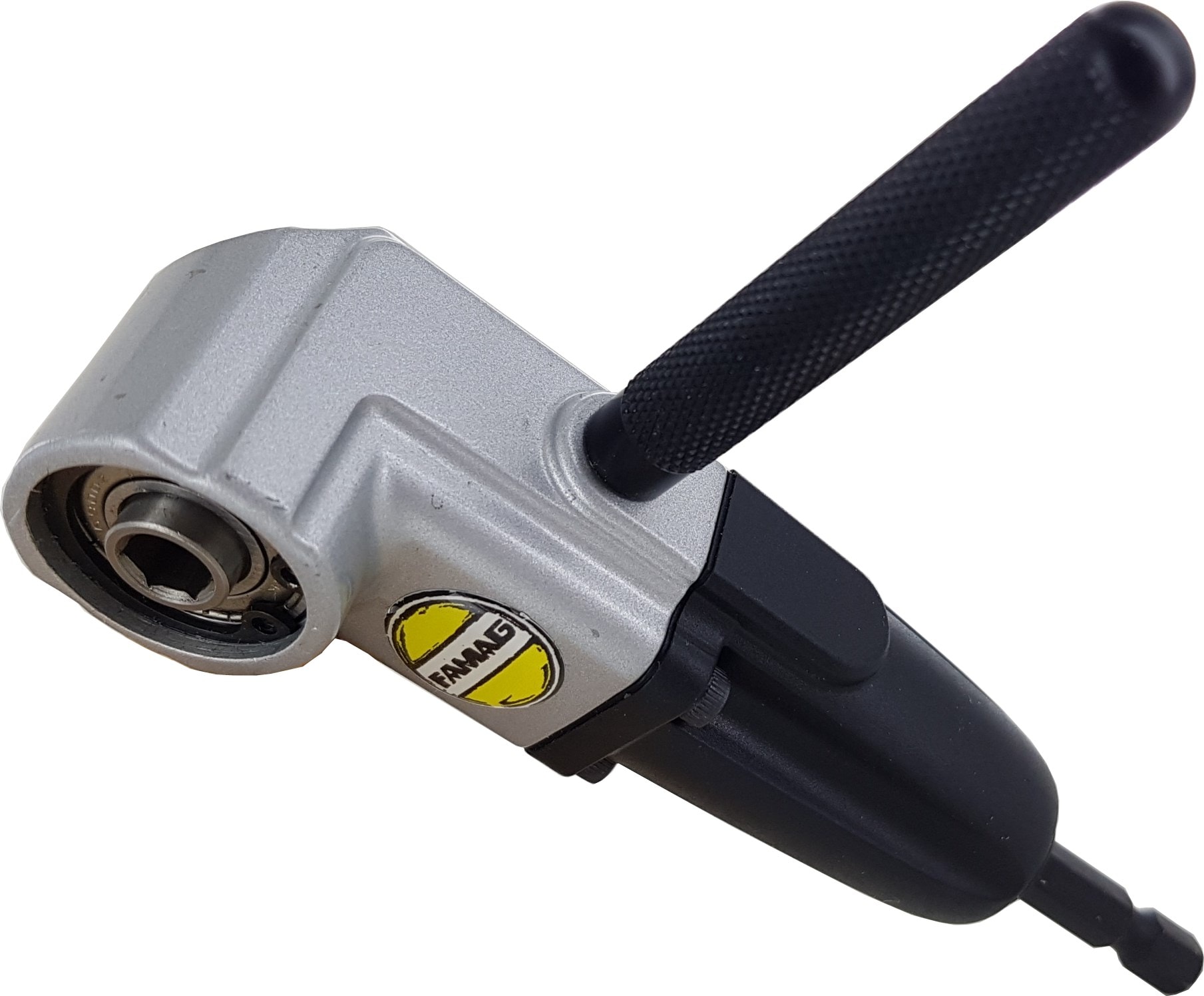 Famag Winkelschraubvorrichtung (f&uuml;r 1/4&Atilde;??? Bohrer, Schraubwinkel 90&deg;, H&auml;he 40 mm) 