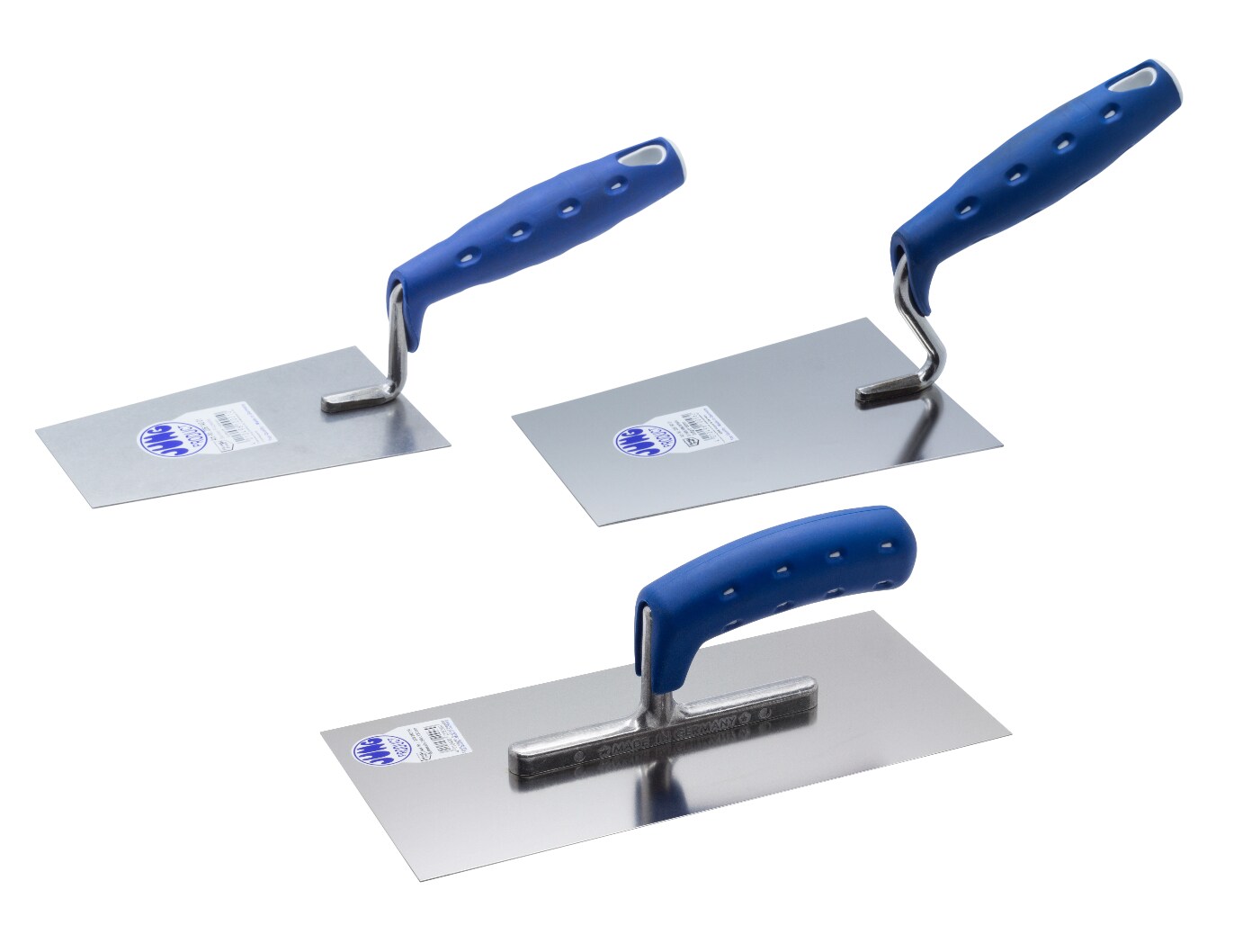 Henkelmann Kellen-Set mit Softgriff (Putzkelle, Glättekelle) 20000301