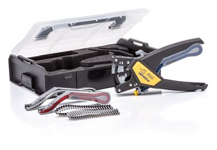 Jokari Kabelverarbeitungs-Set Abisolier-/Crimpzange, Querschnitt 0,5-2,5 mm? 