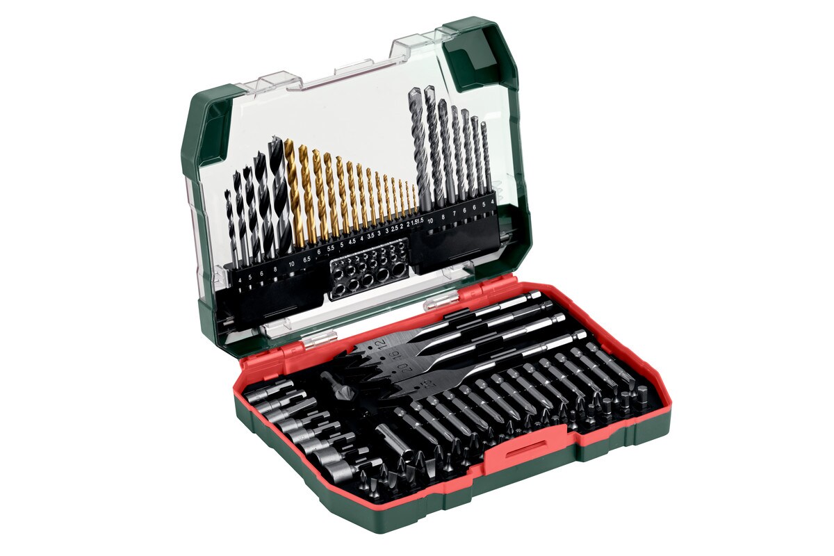 Metabo Zubehör-Set Bitbox Promotion 86 tlg. Metallbohrer Steinbohrer