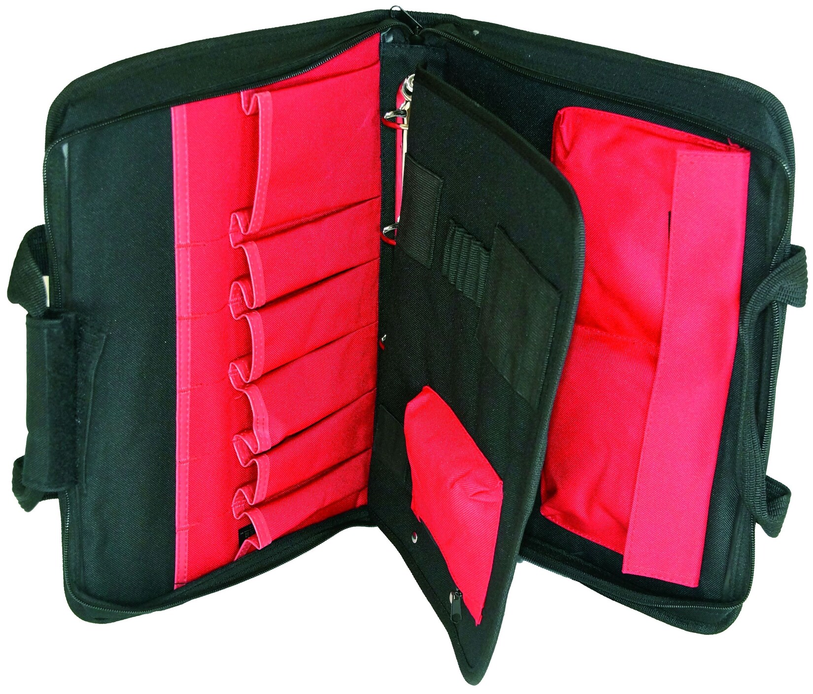 Plano Service-Mappe TechLines Polyester, Einstecktaschen, Tragegriff, für DIN A4