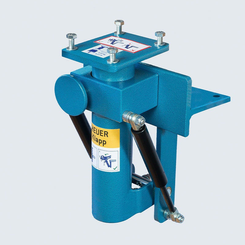 Heuer Klapp Schraubstock h&ouml;henverstellbar drehbar 105140 