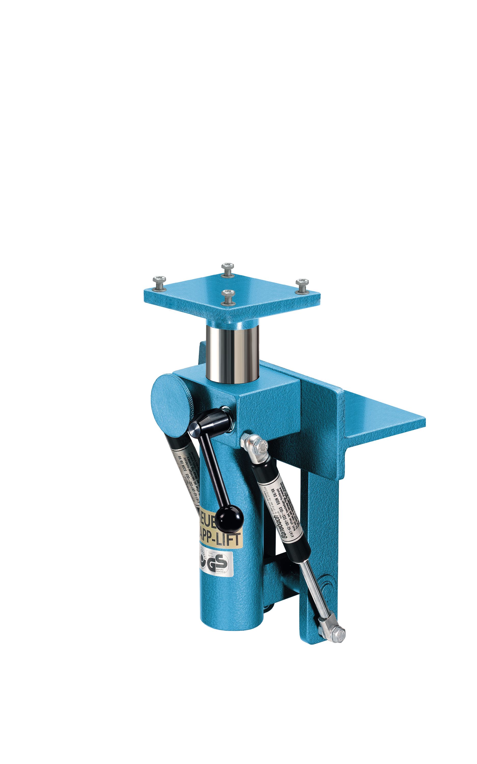 Heuer Klapp - Lift / Klapp Ger&auml;t f. Schraubstock h&auml;henverstellbar drehbar 106120 