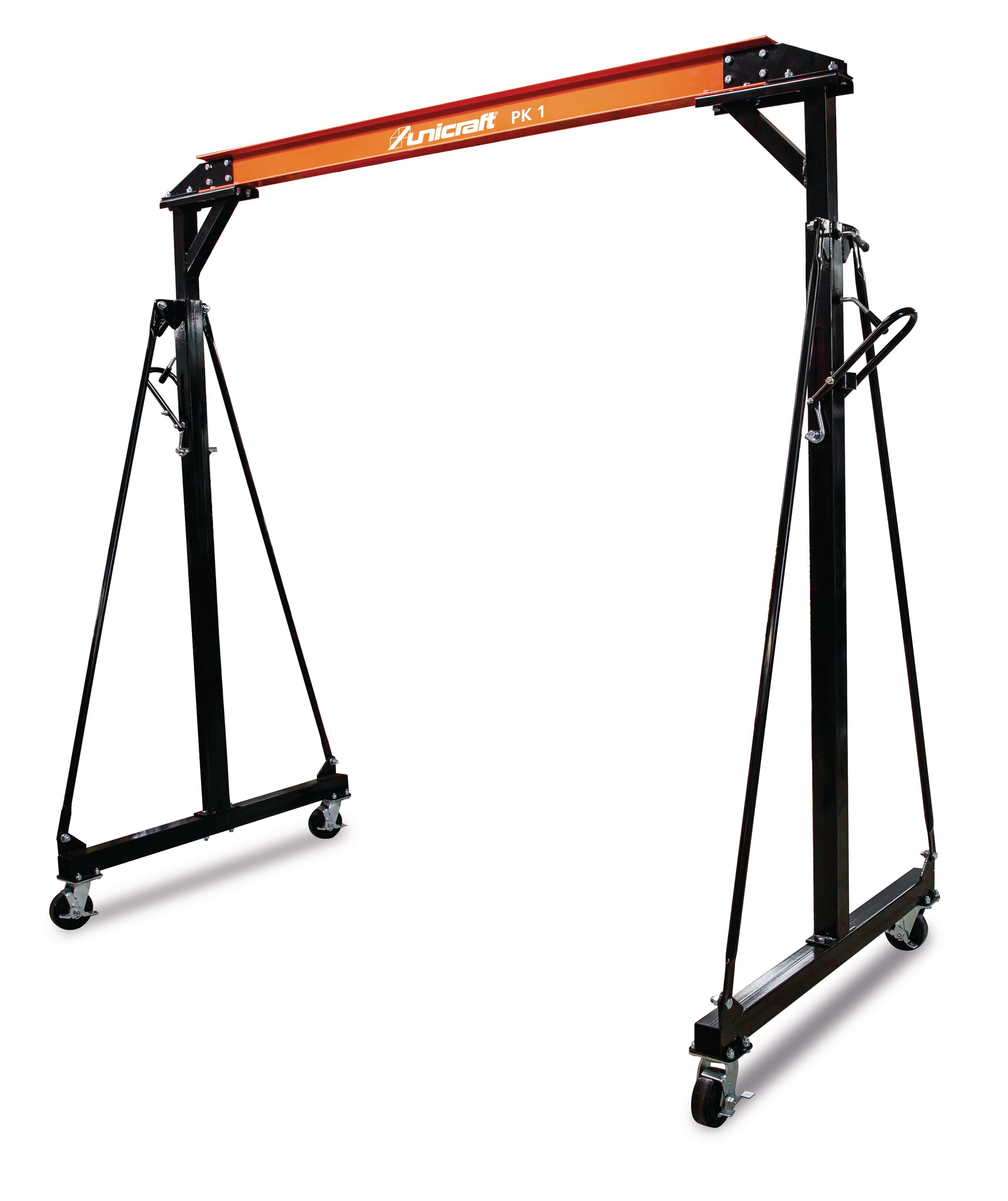 Unicraft Mobiler Portalkran PK 1 Tragkraft 1 t Hubh&auml;he min. 2200 mm max. 3600 m 