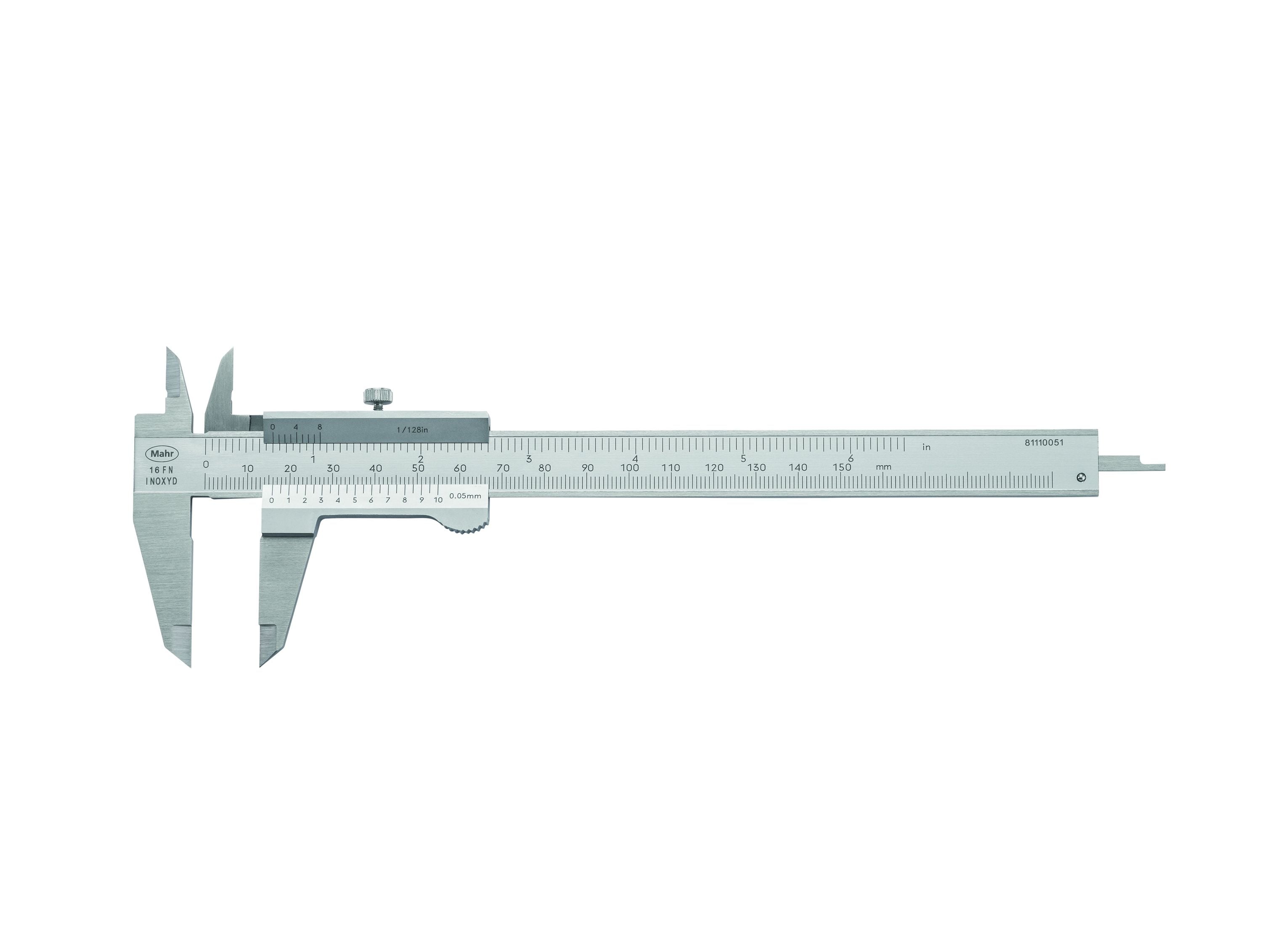 Mahr MarCal 16 FN Messschieber Skalenanzeige Messbereich 0-150mm / 0.05mm 