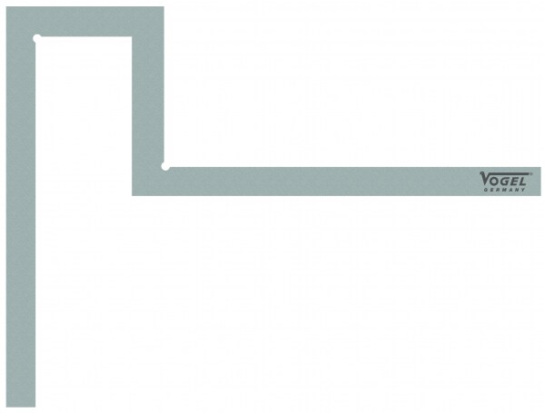 Vogel Flanschwinkel Stahl verz. 500x500mm 312513 