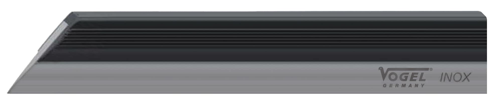 Vogel Germany Haarlineal 150 mm Stahl rostfrei mit Handw&auml;rmeschutz Messger&auml;t 