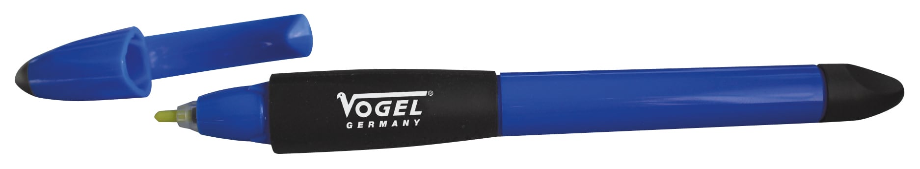 Vogel Germany  &Auml;tzstift blau Markieren von Metallen, Aluminium mit Halter 2 Minen 