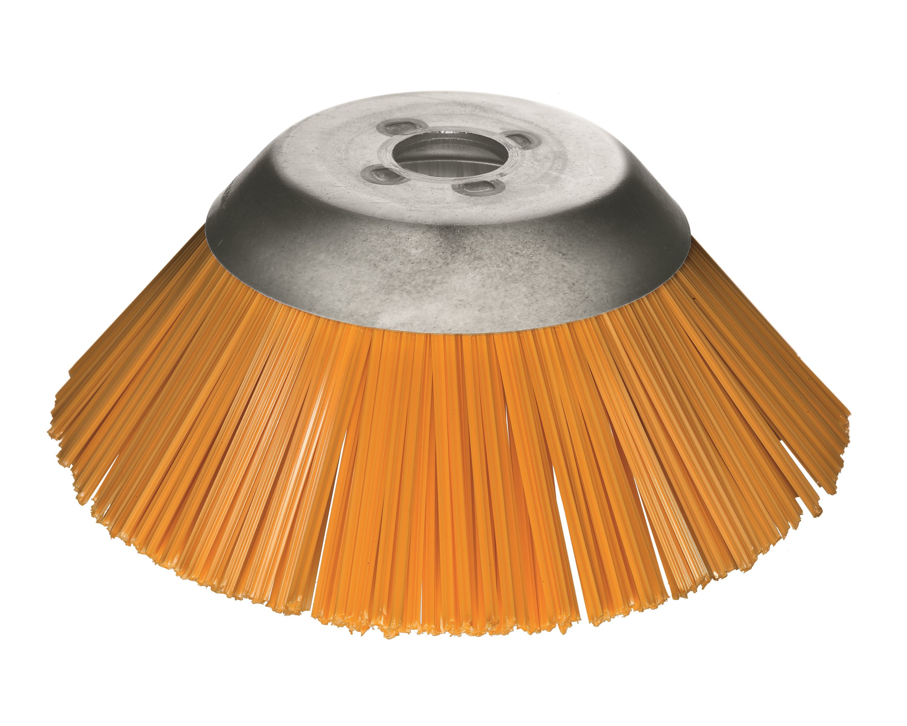 Lessmann Kegelb&uuml;rste f&uuml;r Motorsensen 230 mm B&uuml;rste aus Polyester Aufnahme 25,4 