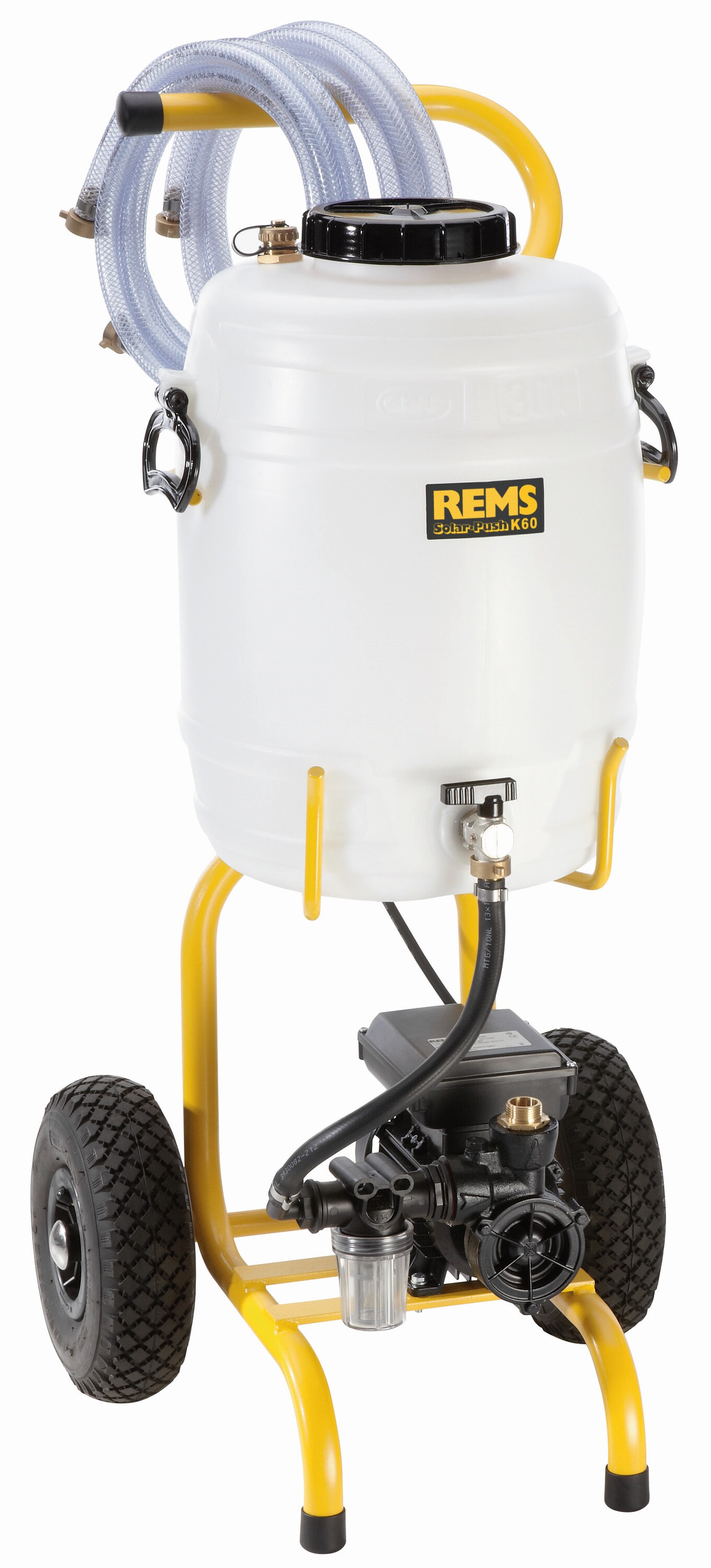 Rems Solar-Push K 60 Elektrische F&uuml;ll- & Sp&uuml;leinheit 30 L Beh&auml;ltervolumen 