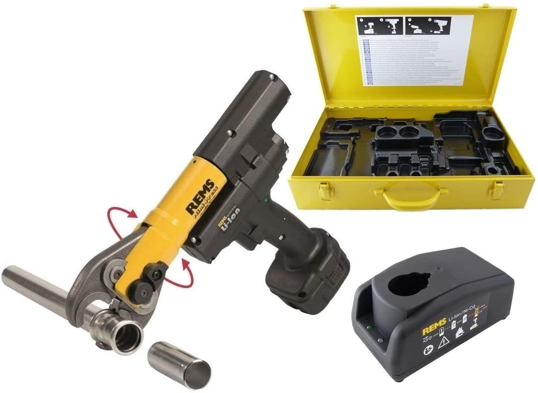 Rems Akku-Radialpresse Mini-Press ACC mit Zwangsablauf Pressmaschine Pressen 
