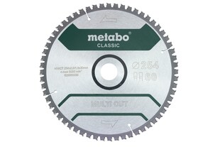 Metabo Sägeblatt Multi Cut Classic ü 254 mm (für Kappsäge KGS 254 M, HW/CT) 