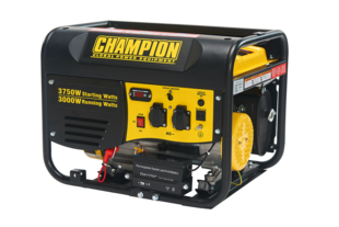Champion Power Equipment mobiles Stromaggregat Benzin 3500 Watt Notstromaggregat 